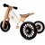 Tricycle Tiny Tot Plus blanc Kinderfeets en configuration trois roues