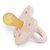 Tétine ronde HEVEA 0-3 mois Powder Pink en caoutchouc naturel