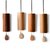 Set de 4 carillons Koshi Earth Symphony Mountain Forest River Ocean suspendus