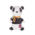 Peluche pancha le panda en velour de bambou