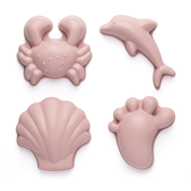 Seau de plage silicone Linda - Dark rose mix - Le Pestacle de Maëlou