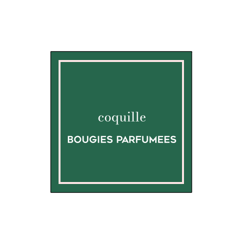 collection Coquille, bouige en cire de soja et coco parfumée