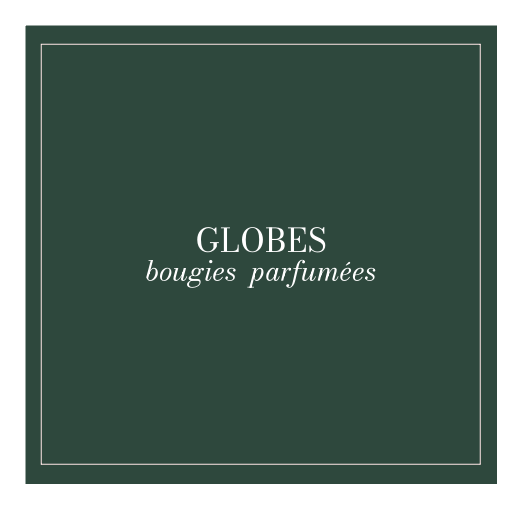 fond vert globes