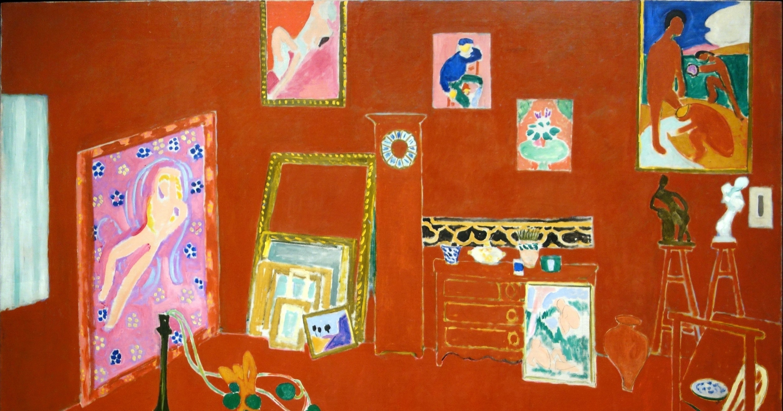 L'atelier Rouge de Matisse 