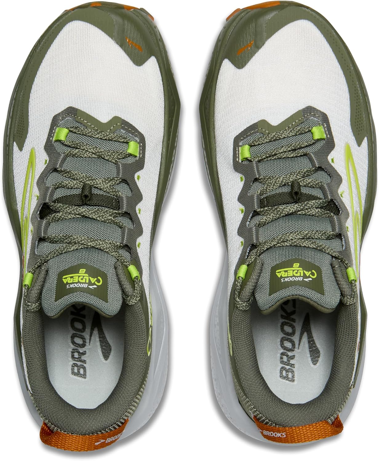 Brooks Caldera 8 SneakerHomme 42.5 EU Dusty Olive Lime Oyster 5