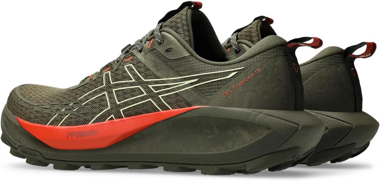 Asics Baskets Gel-Trabuco 13 pour Homme 40.5 EU Brown Stone Wheat Yellow 2