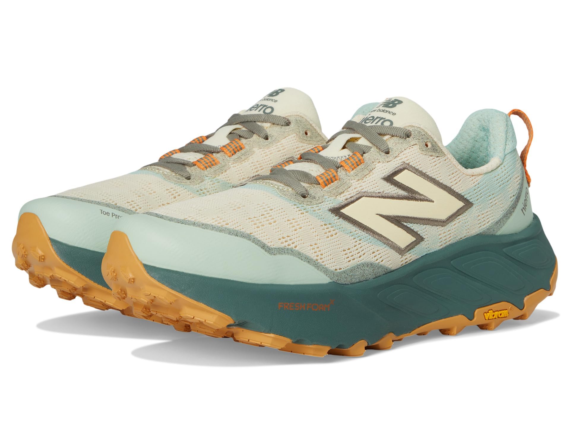 New Balance Chaussures de course Trail Hierro v9 4A5 - Angora Basil Oil 43 EU Calcium Genévrier Foncé