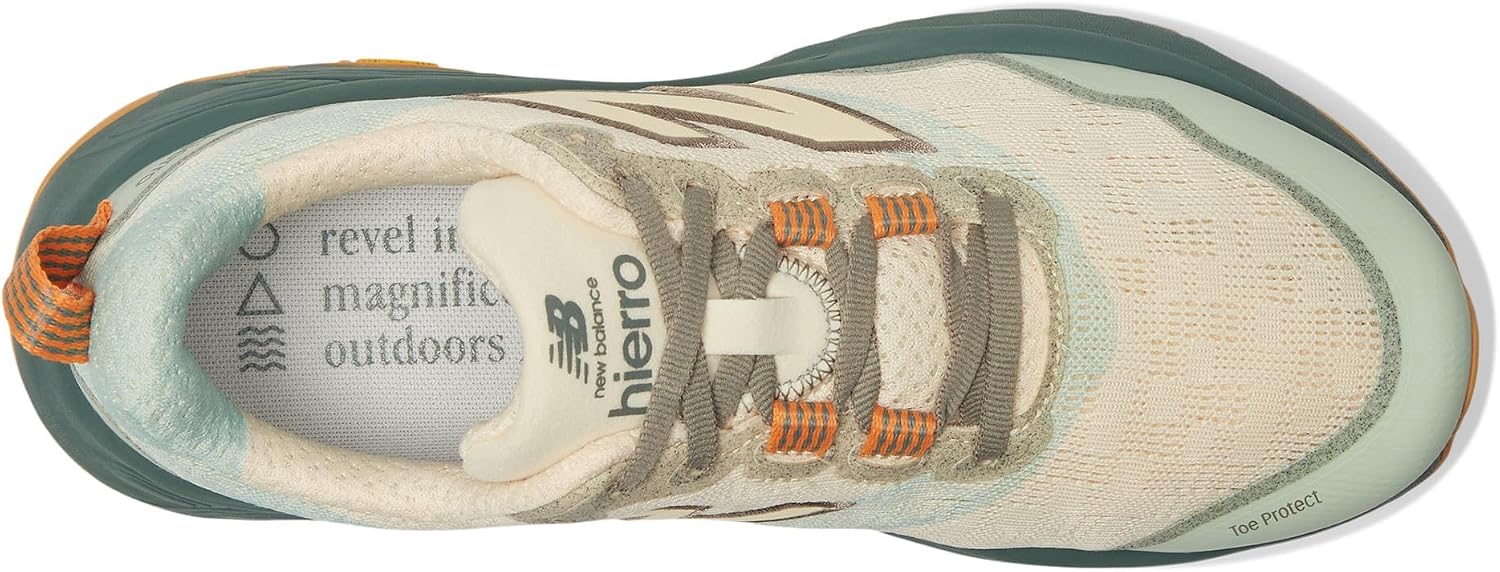 New Balance Chaussures de course Trail Hierro v9 4A5 - Angora Basil Oil 43 EU Calcium Genévrier Foncé 2