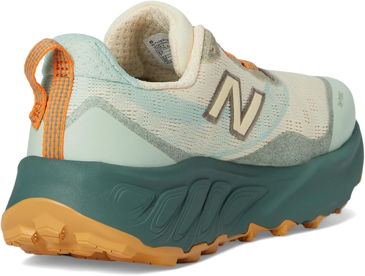 New Balance Chaussures de course Trail Hierro v9 4A5 - Angora Basil Oil 43 EU Calcium Genévrier Foncé 5