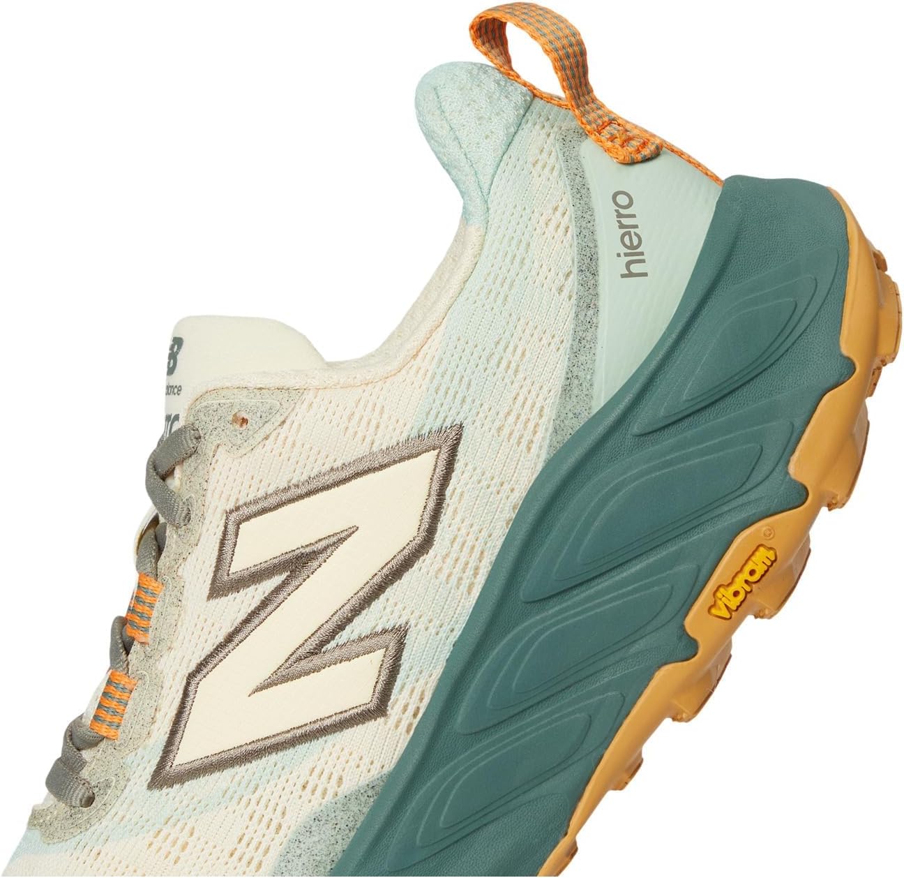 New Balance Chaussures de course Trail Hierro v9 4A5 - Angora Basil Oil 43 EU Calcium Genévrier Foncé 6