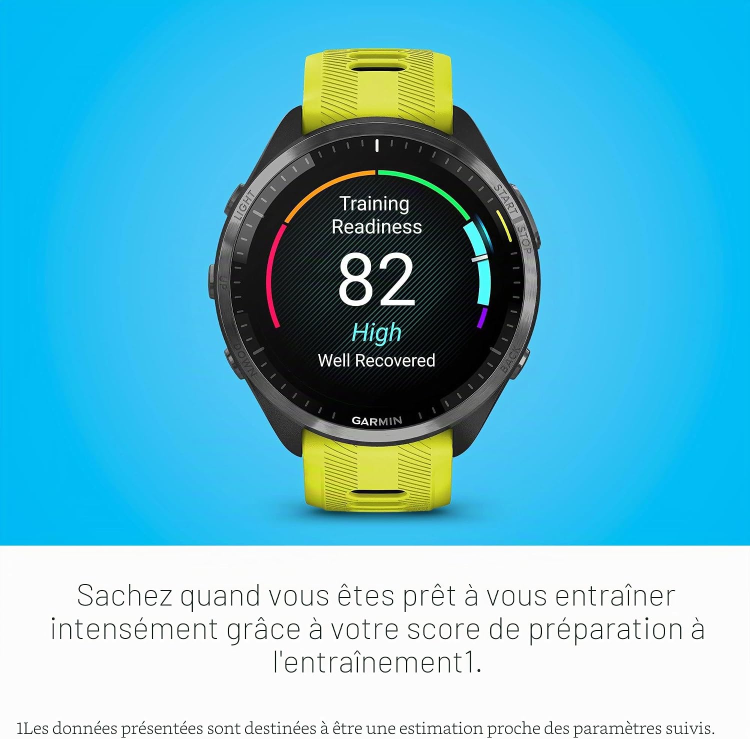 Garmin Forerunner 965 Montre Intelligente de Course à Pied, Affichage AMOLED coloré, mesures dentraînement et informations 7