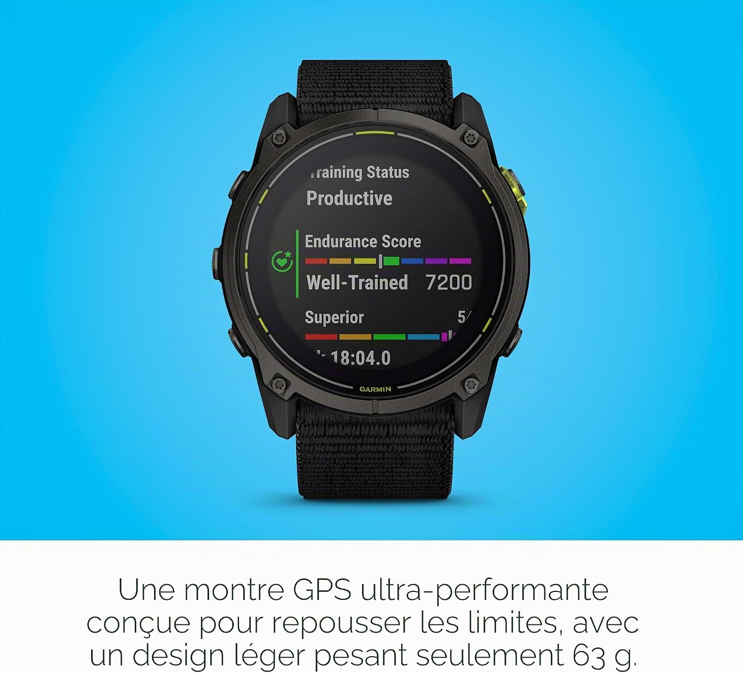 Garmin Enduro™ Montre Intelligente GPS Ultra-performante 3 – 51 mm, Solaire, Saphir, autonomie extrême, cartographie détail 3
