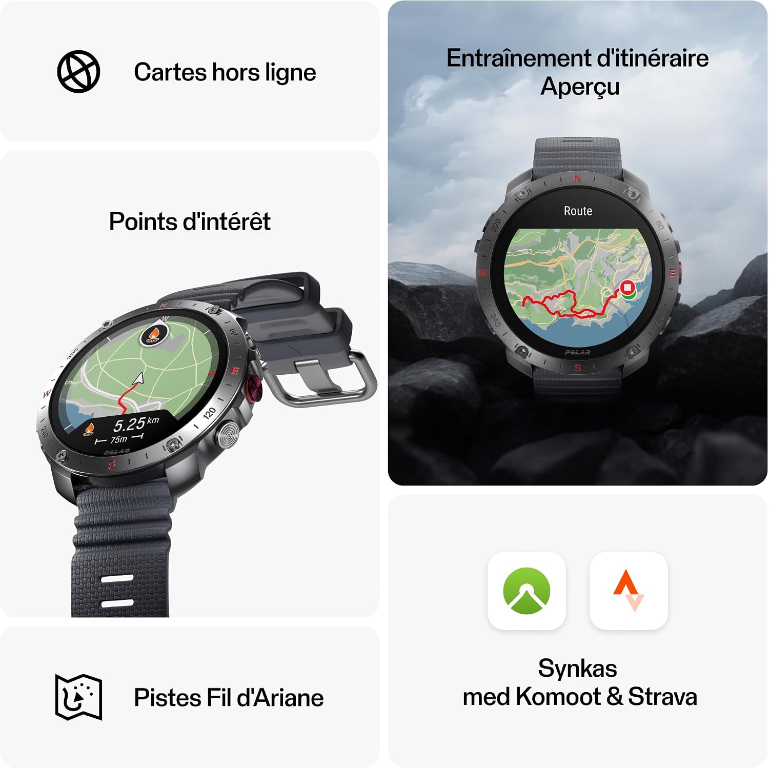 Polar Montre Grit X2 Pro Grit X2 Pro Stone Gray 2