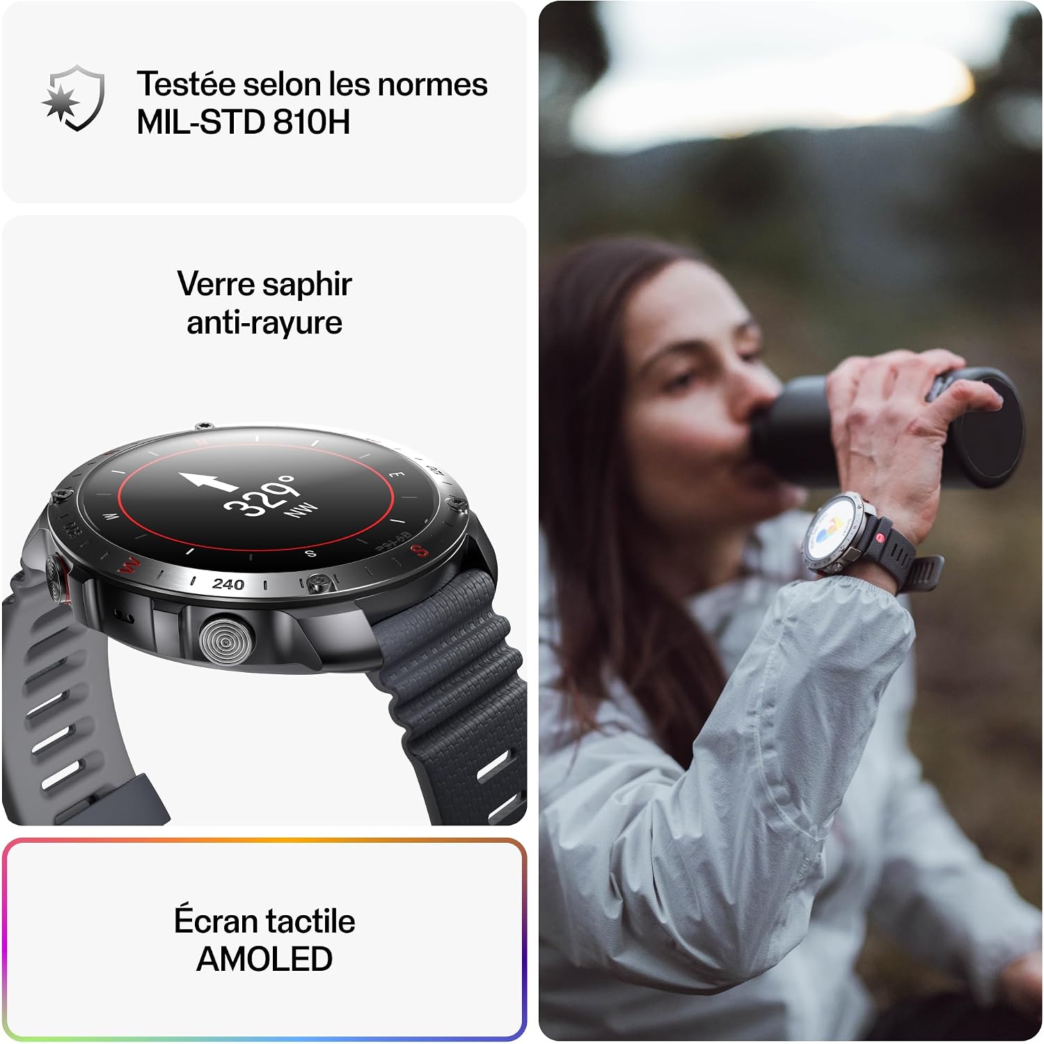 Polar Montre Grit X2 Pro Grit X2 Pro Stone Gray 3