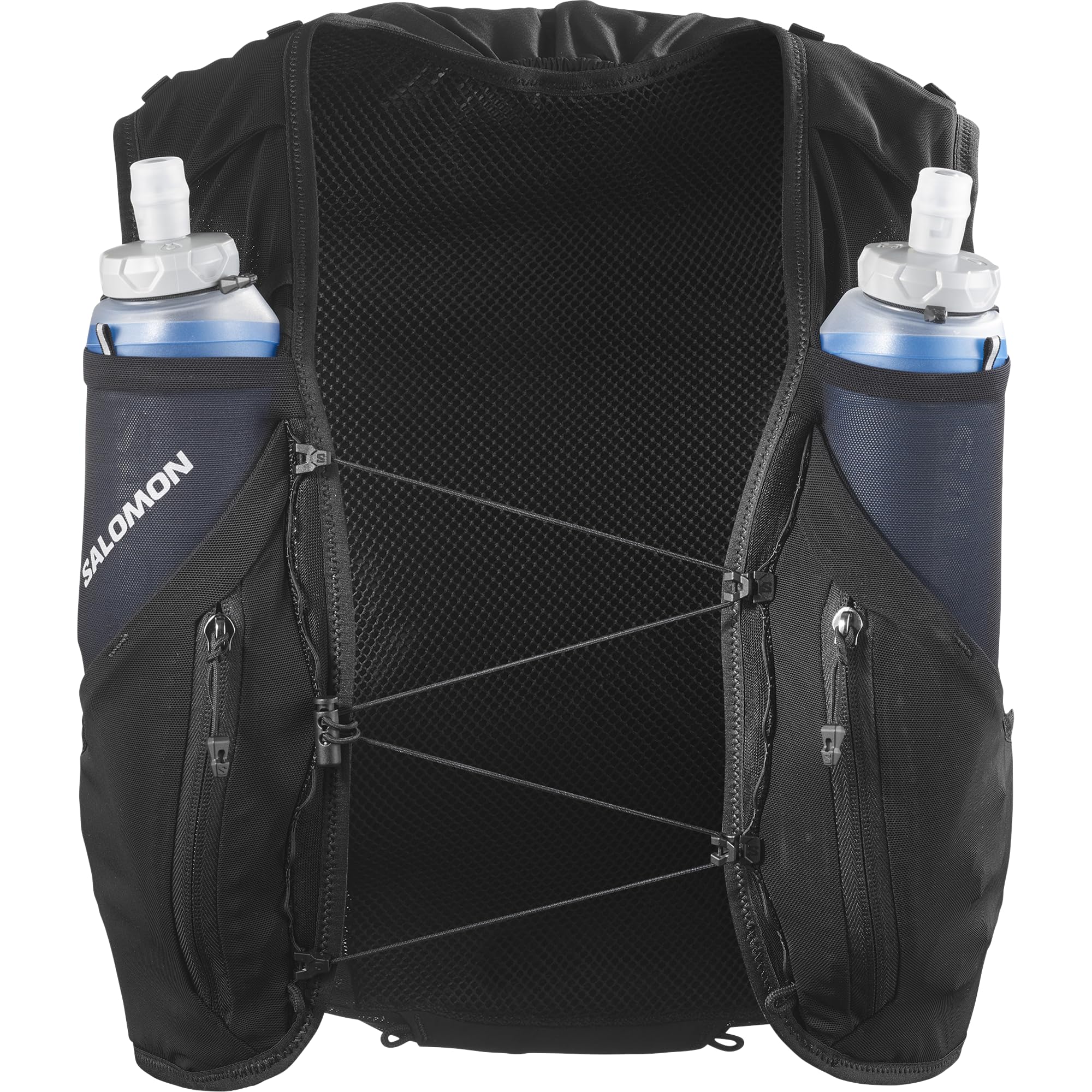 Salomon Advance Skin 12 Gilet d'hydratation Unisexe pour Course à Pied 12 l Noir L