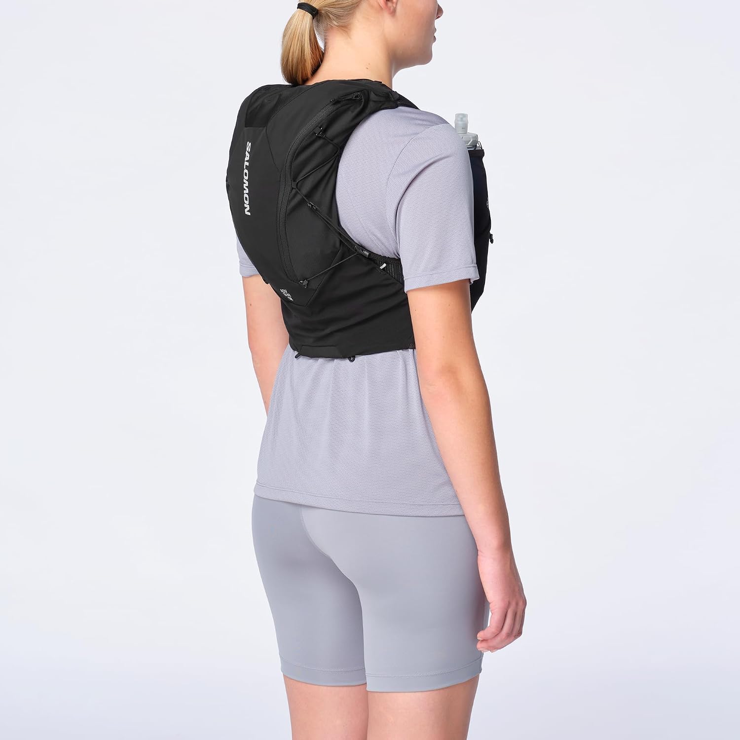 Salomon Advance Skin 12 Gilet dhydratation Unisexe pour Course à Pied 12 l Noir L 5