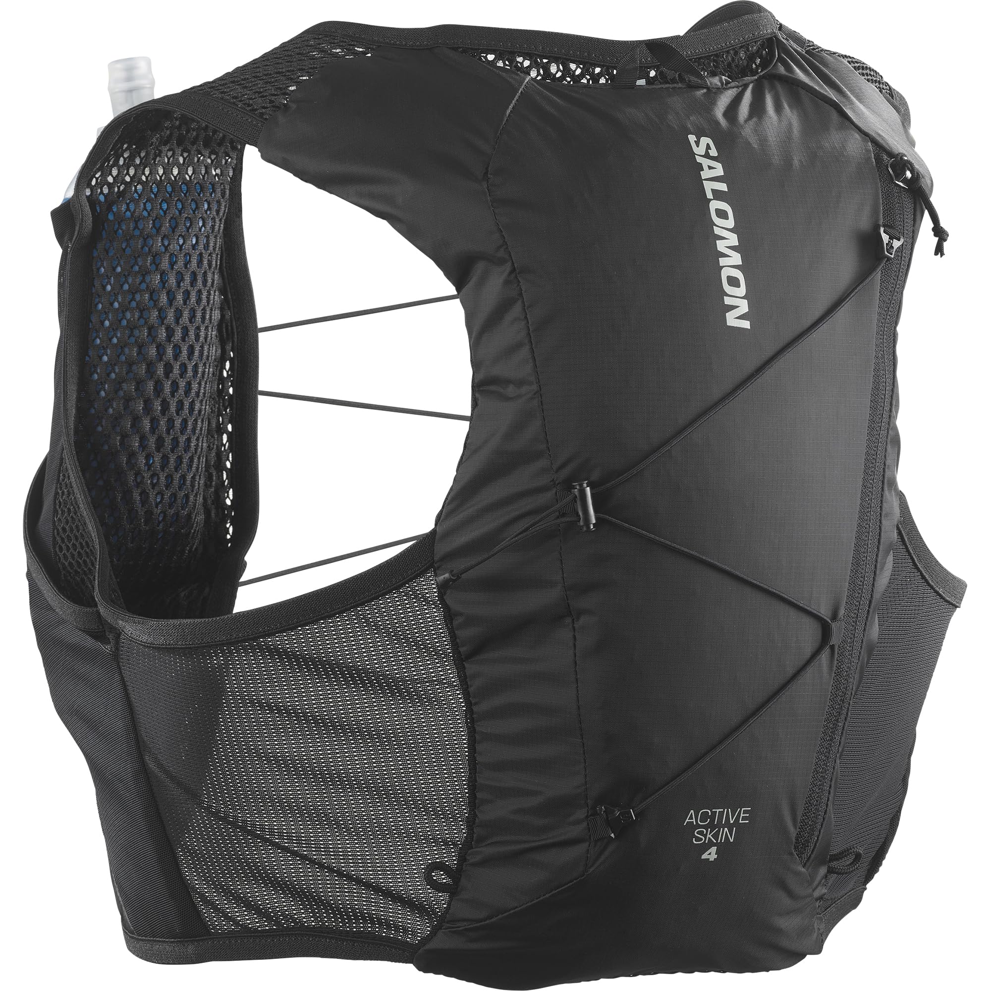 Salomon Active Skin 4 Set, Poches Poitrine faciles à hydrater, Confort SensiFit de précision, Rangement sécurisé pour Les Cou