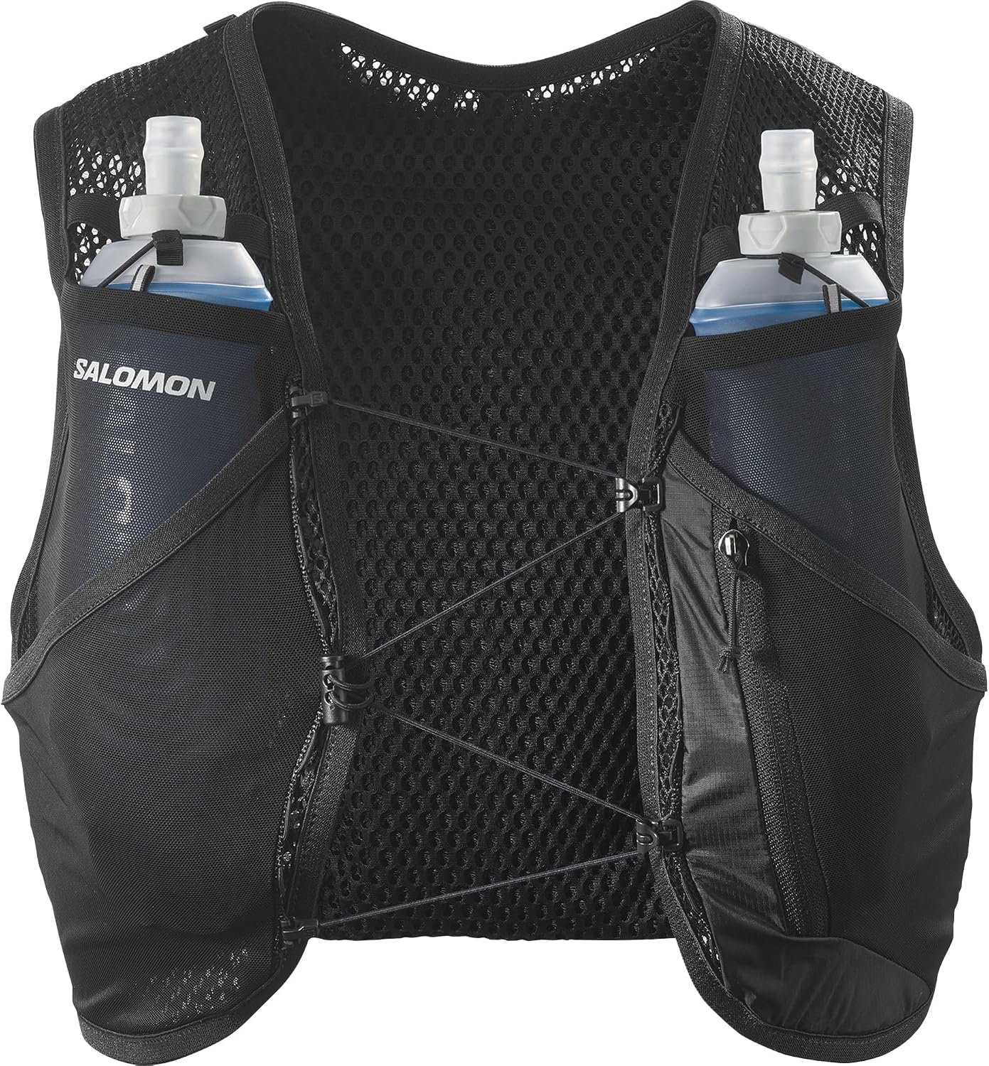 Salomon Active Skin 4 Set, Poches Poitrine faciles à hydrater, Confort SensiFit de précision, Rangement sécurisé pour Les C 3