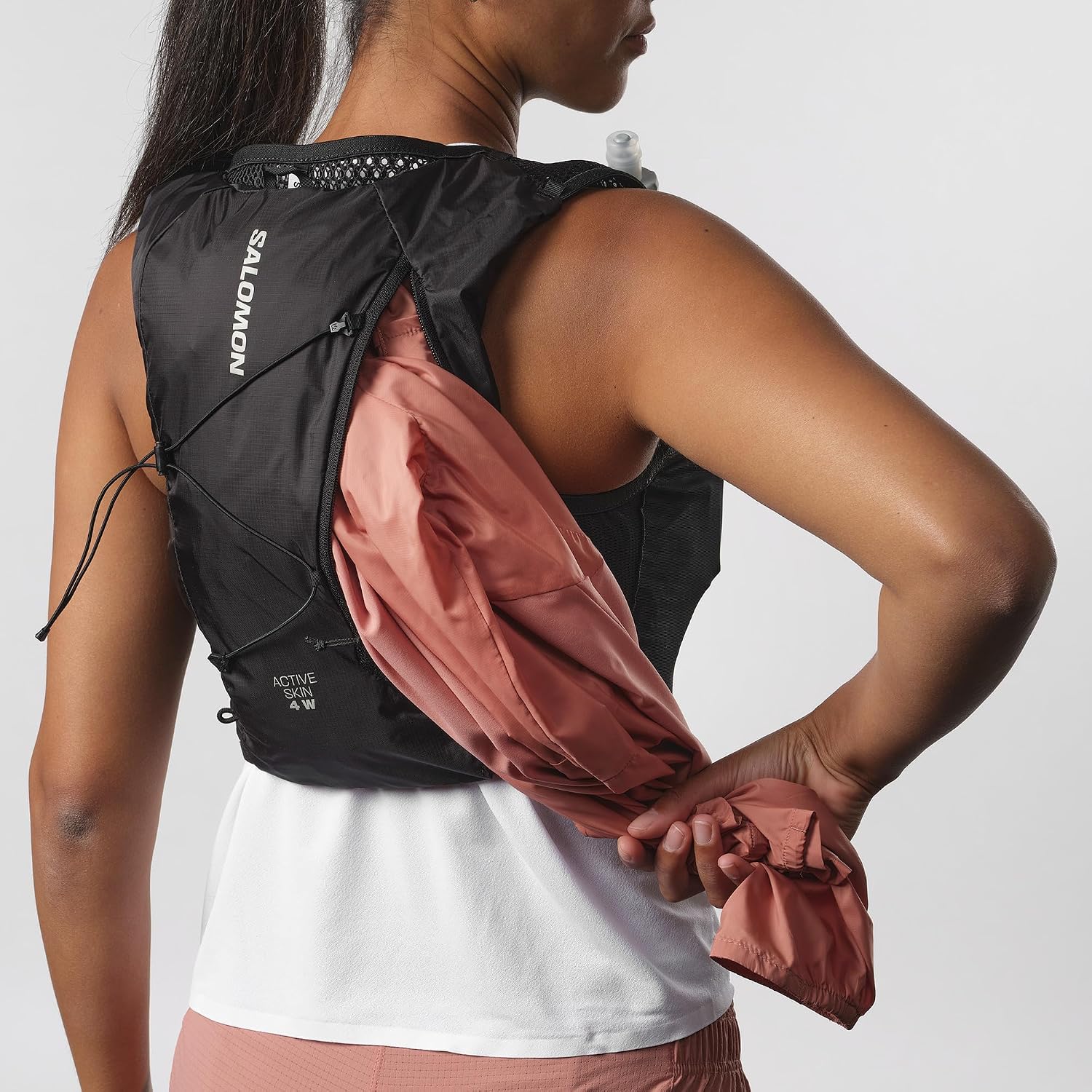 Salomon Active Skin 4 Femme, SensiFit spécifique aux Femmes, Poches Poitrine pour Une hydratation Facile, Rangement sécuris 9