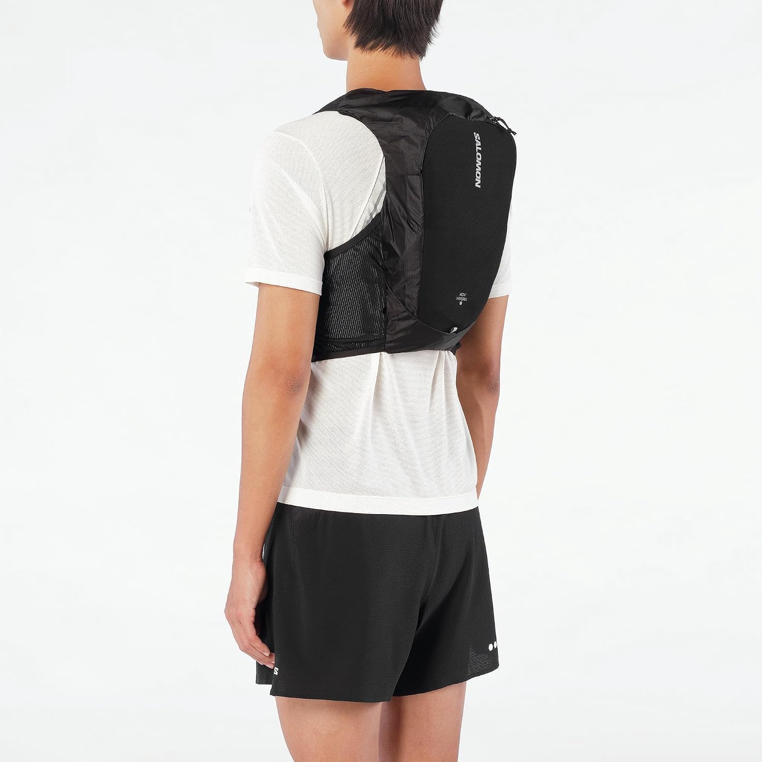 Salomon Adv Hydra 8 Unisexe Gilet dHydratation avec 2 Bouteilles Souples (500ml), Running, Course à Pied, Randonnée et Mar 4