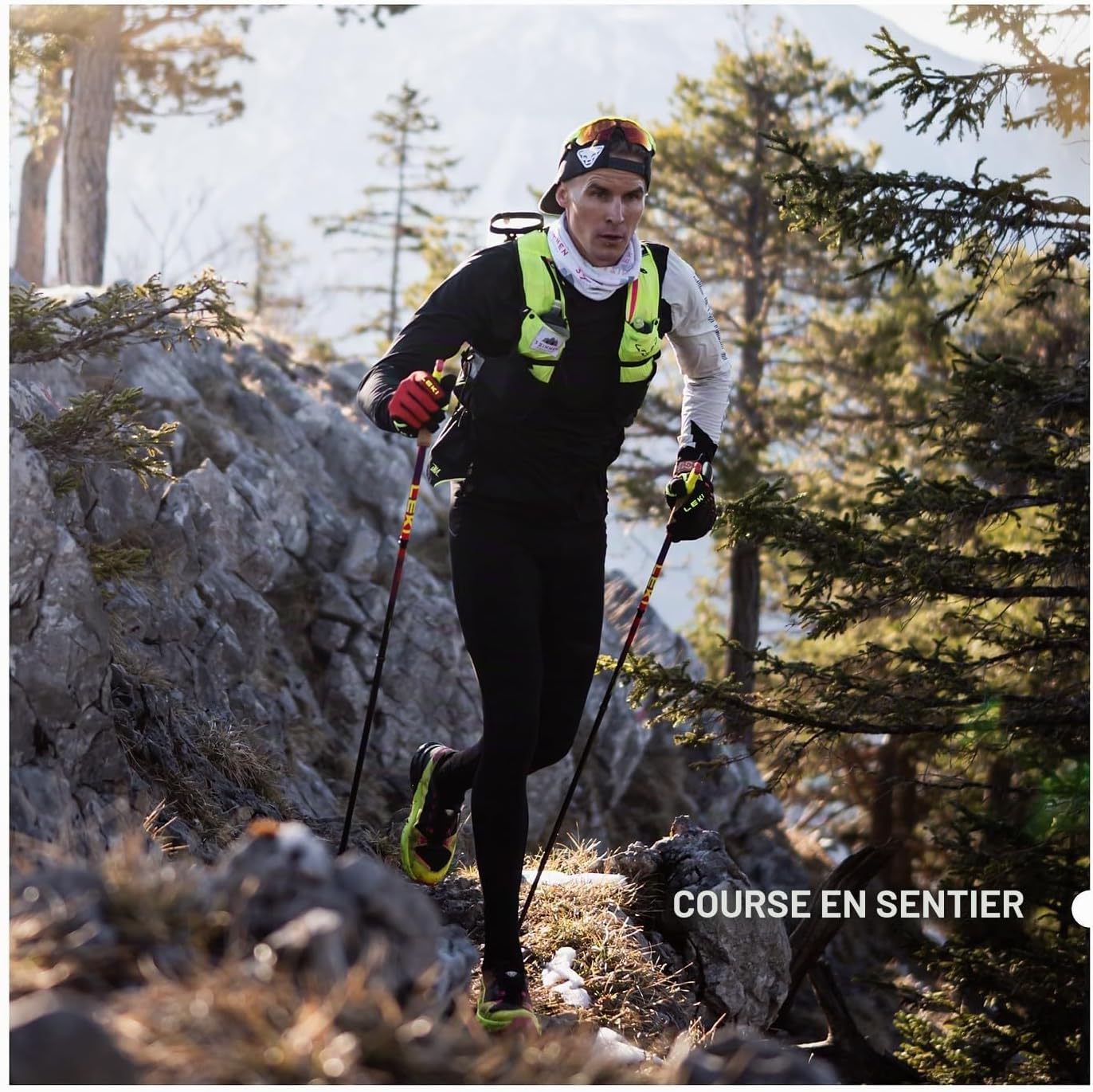 LEKI Ultratrail FX.One Bâtons de randonnée 135 cm gris chaud clair-gris chaud foncé-noir 4