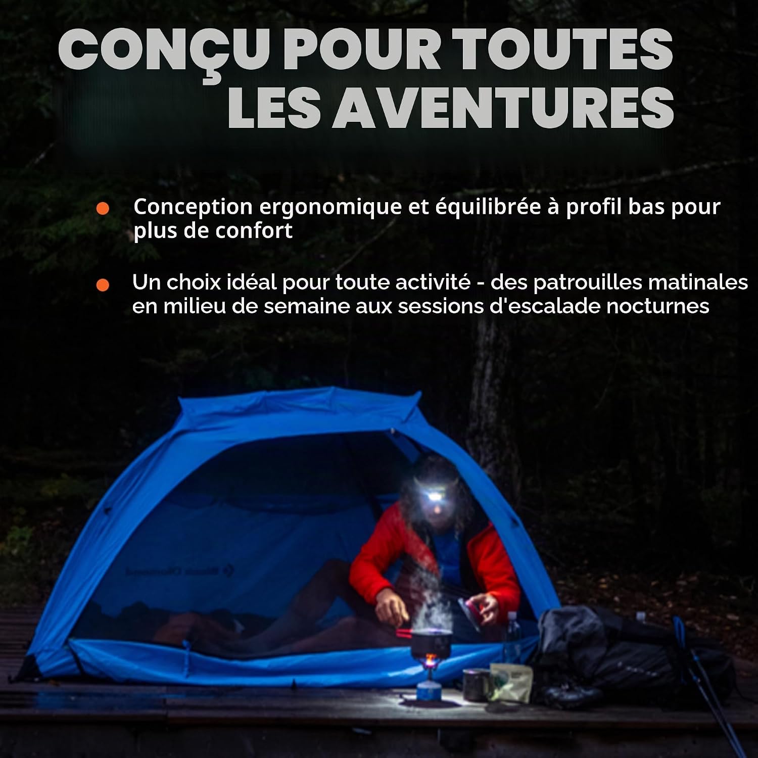 Black Diamond Spot 400 lampe frontale, Uni Noir 6