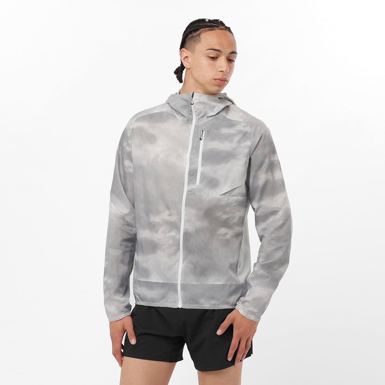Salomon Bonatti Cross Wind Jacket Veste Homme L Citronnelle/Soufre Printemps 2