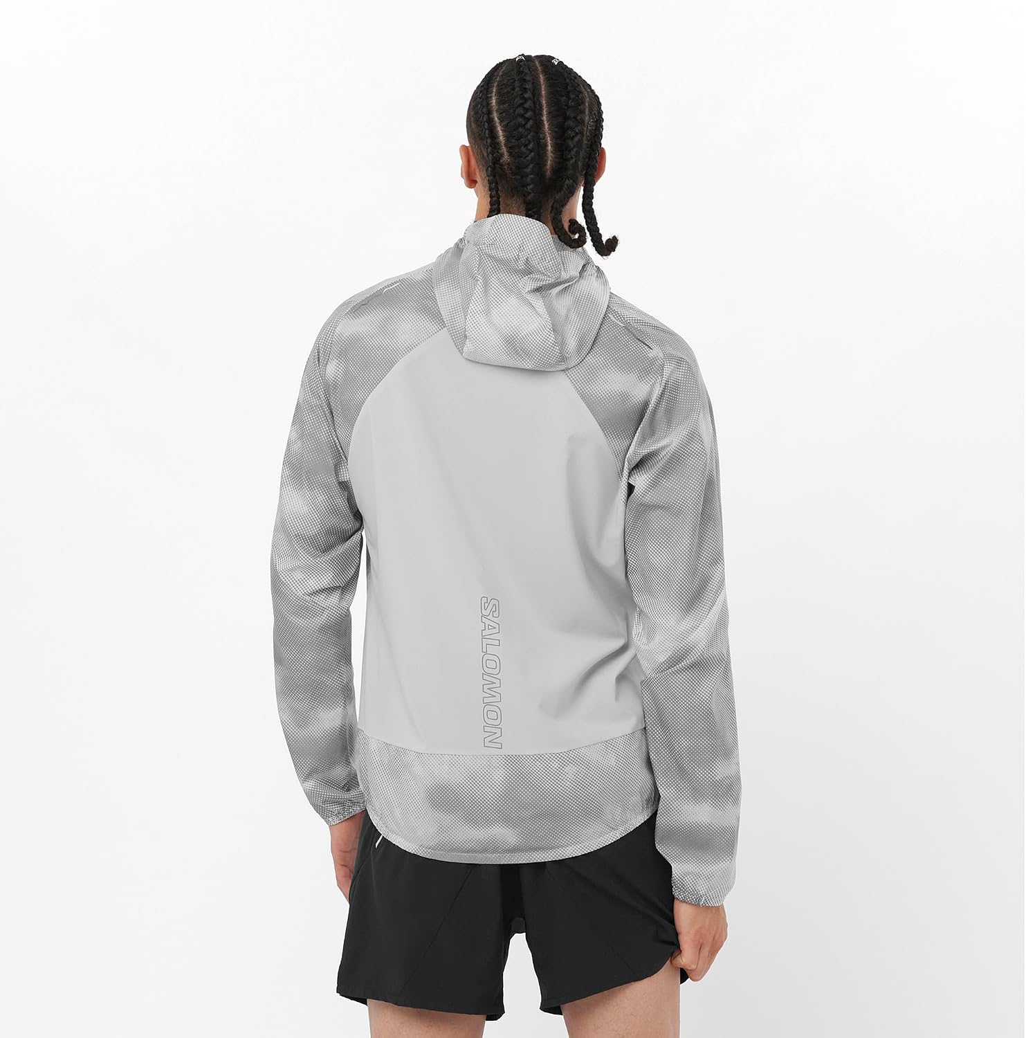 Salomon Bonatti Cross Wind Jacket Veste Homme L Citronnelle/Soufre Printemps 4