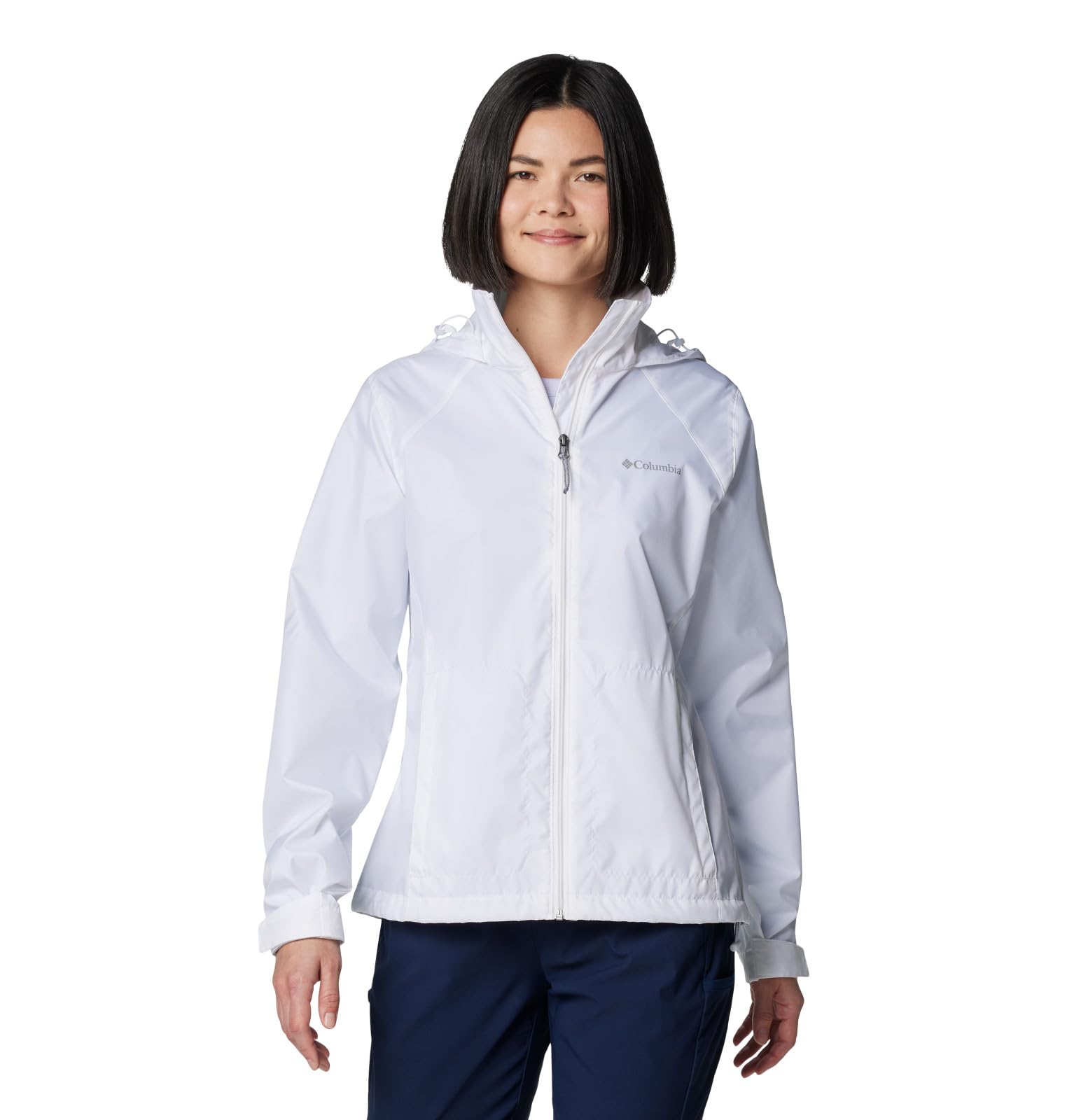 Columbia Switchback IV Jacket Veste de pluie imperméable Femme (lot de 1) L Blanc