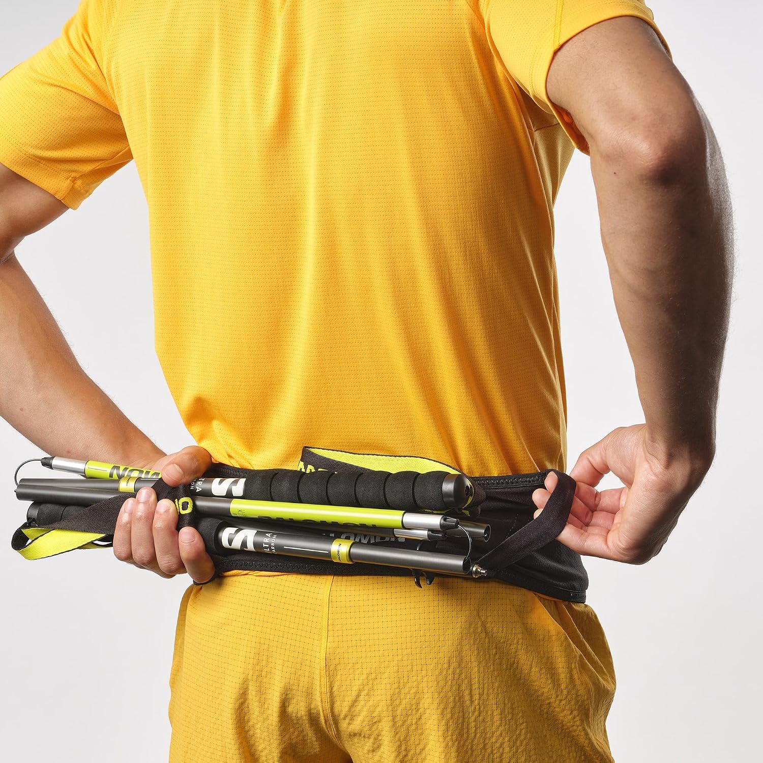 Salomon Pulse Ceinture de Course légère et ajustée en Tissu Respirant, Poches sécurisées et Design Minimaliste, appropriée 9