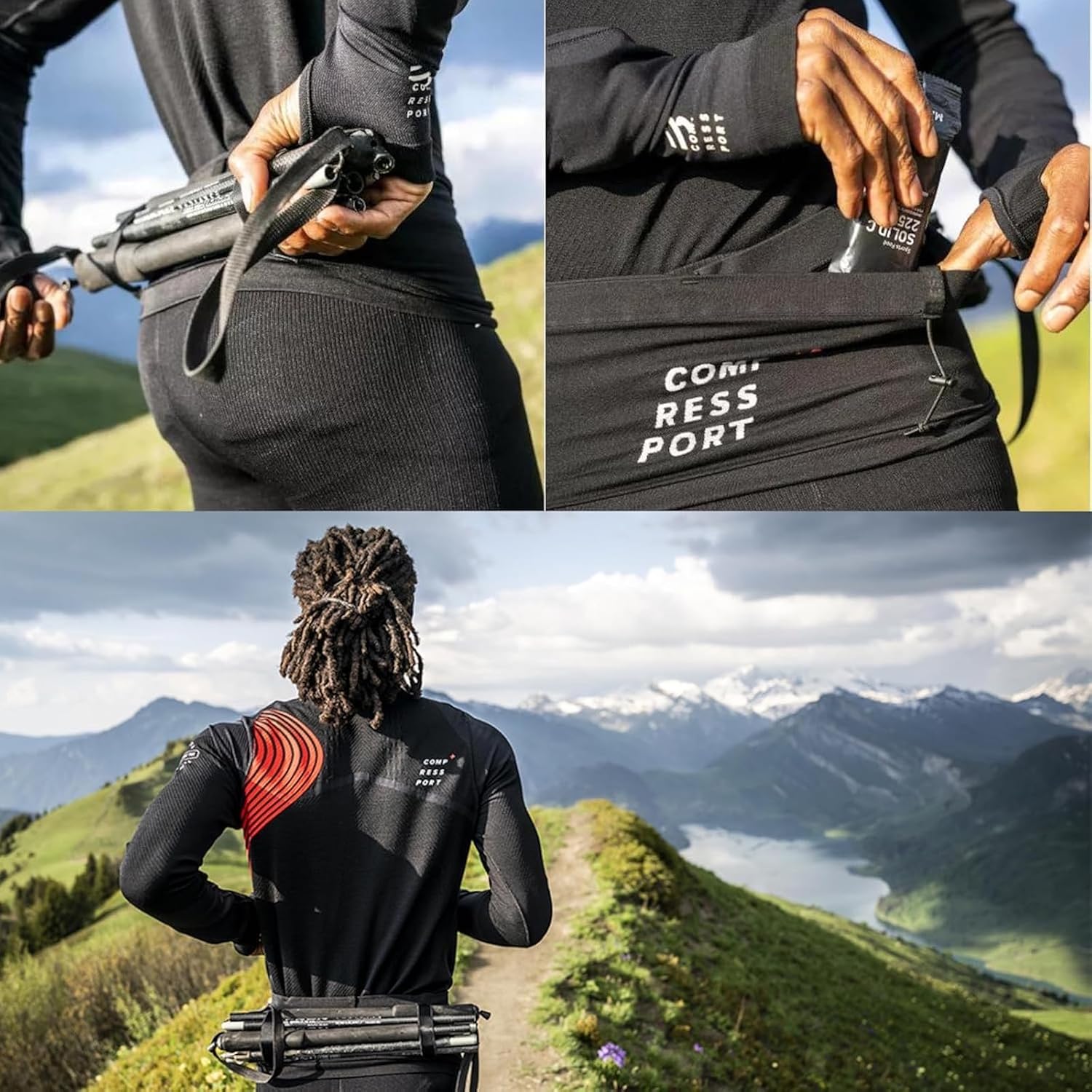 COMPRESSPORT - Ceinture Trail - Free Belt Pro - Ergonomique - Ultra-Légère - 6h dAutonomie - sans Ballotement - Large Comp 5