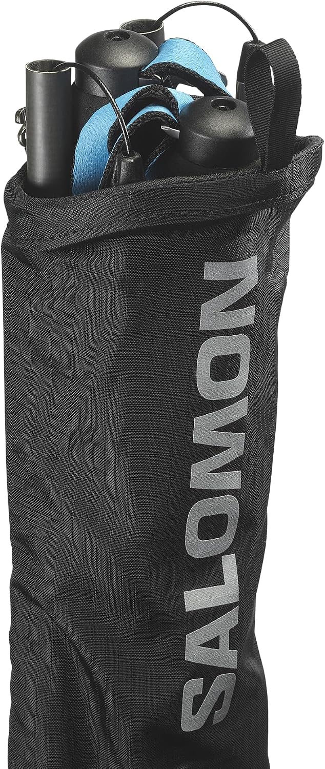 Salomon Custom Quiver Unisex Trail Running Hiking Pole Bag NS V1 Black 3