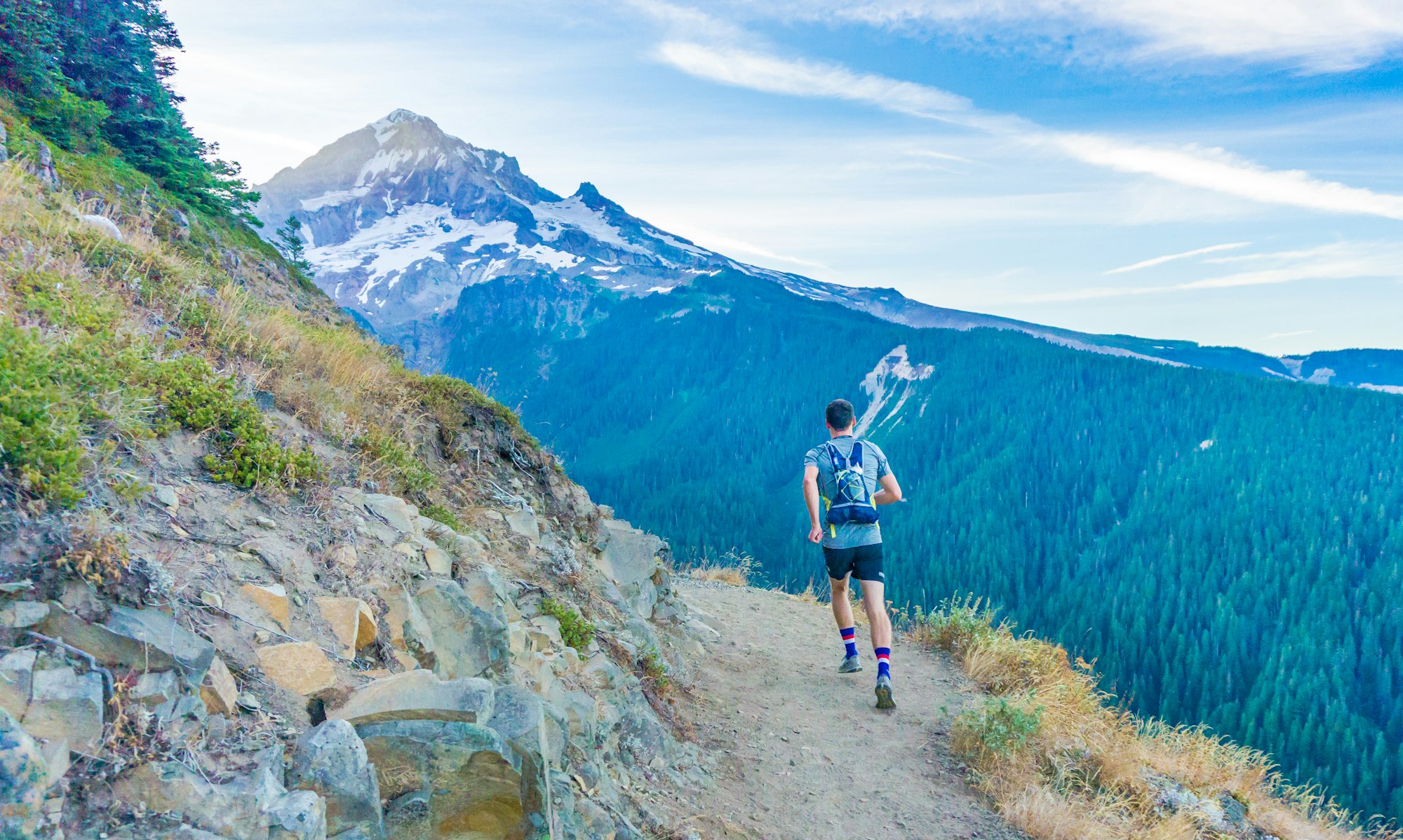 trail sentier montagne volcan