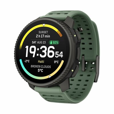 SUUNTO Vertical 2 Montre de Sport GPS, écran AMOLED 1.5” avec 115+ Modes Sage Titanium