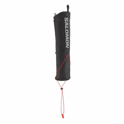 Salomon Custom Quiver Unisex Trail Running Hiking Pole Bag NS V1 Black