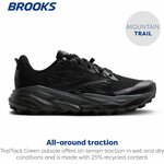 Brooks Cascadia 19 SneakerHomme 44 EU Noir Noir Ébène 2