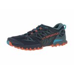 LA SPORTIVA Bushido III Wanderschuh Weiß 42.5 EU Deep Sea Cherry Tomato