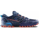 LA SPORTIVA Bushido III Wanderschuh Weiß 42.5 EU Deep Sea Cherry Tomato 2