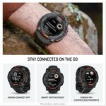 Garmin Instinct 3 Solar, Montre GPS connectée Robuste, Noir, 45mm Noir 45 mm SOLAR 4