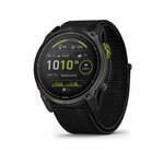 Garmin Enduro™ Montre Intelligente GPS Ultra-performante 3 – 51 mm, Solaire, Saphir, autonomie extrême, cartographie détaillé