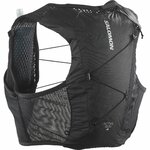 Salomon Active Skin 4 Set, Poches Poitrine faciles à hydrater, Confort SensiFit de précision, Rangement sécurisé pour Les Cou