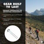 Black Diamond Distance Carbon Z - Bâtons Trail Ciel du désert (pliage en fibre de carbone Z) 125 cm 3