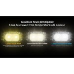 Nitecore NU25 MCT UL Lampe frontale Noir 8