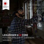 Ledlenser H7R Core Lampe frontale rechargeable, 1000lm, 250m, étanche IP68 2