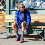 INJINJI - Performance 2.0 - Trail Midweight Crew Granite - Chaussettes - Mixte L Lac 3