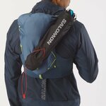 Salomon Custom Quiver Unisex Trail Running Hiking Pole Bag NS V1 Black 2