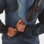 Salomon Custom Quiver Unisex Trail Running Hiking Pole Bag NS V1 Black 6