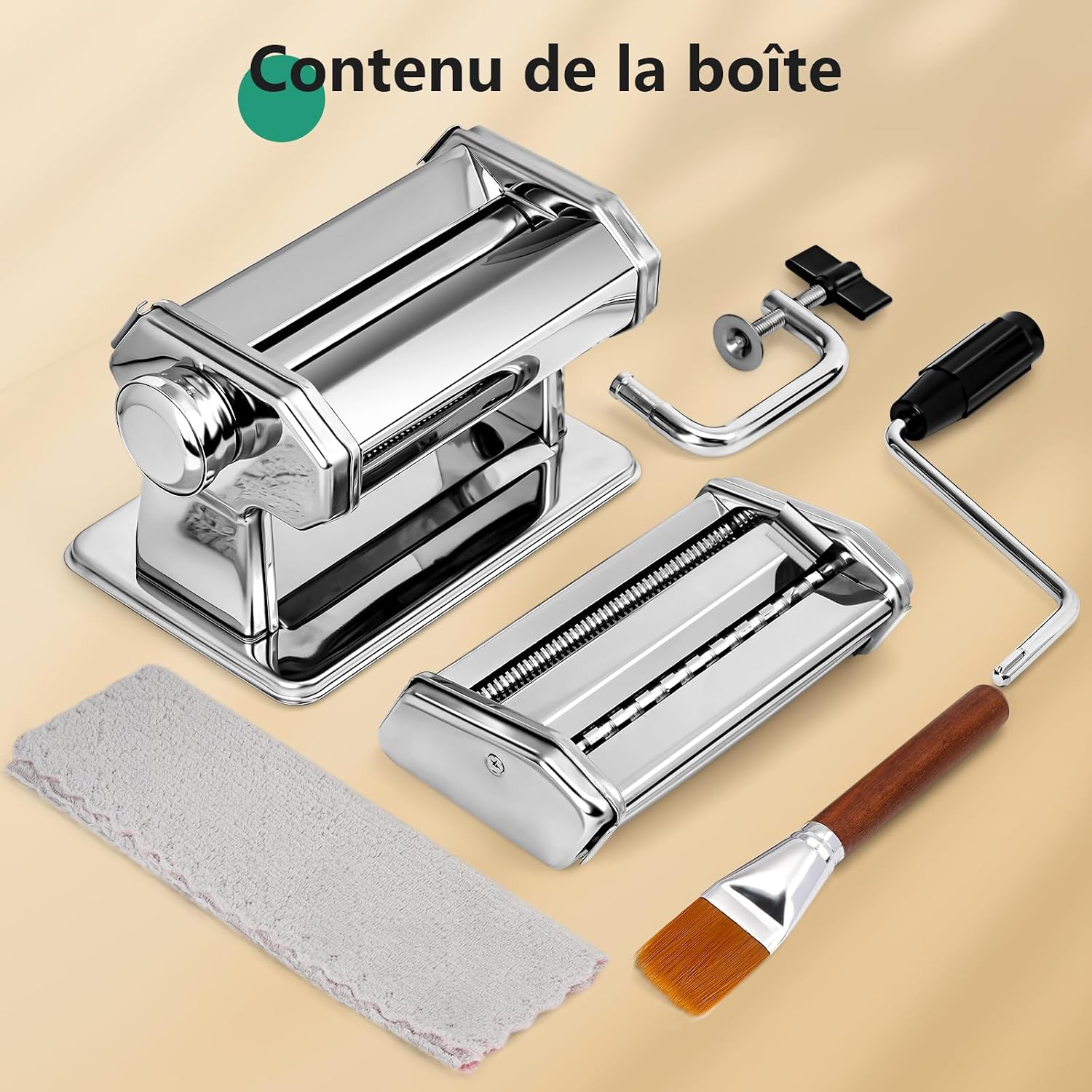 YASHE, machine à pâtes manuelle, vue 5