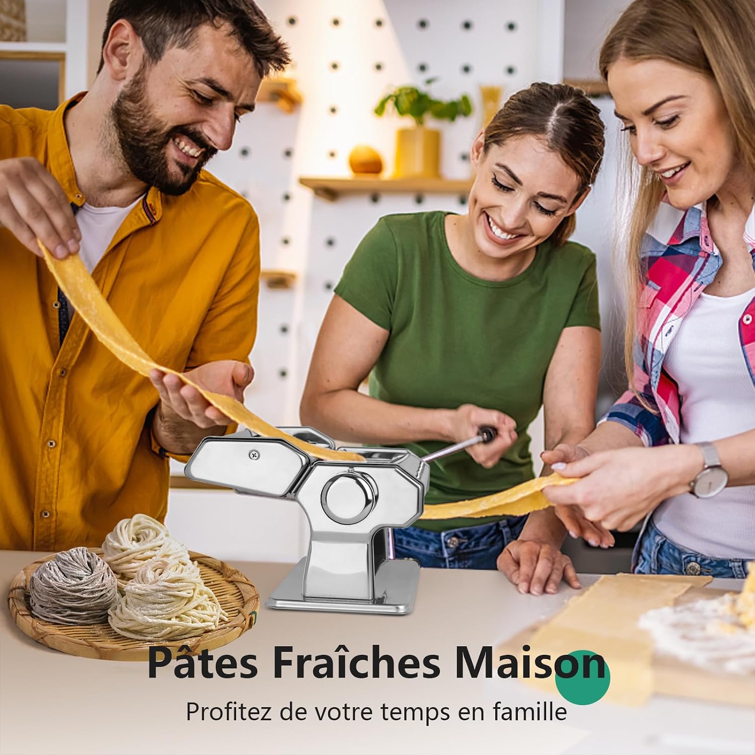 YASHE, machine à pâtes manuelle, vue 7