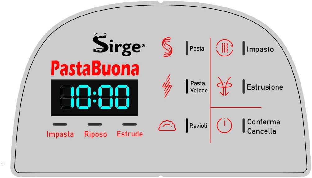 Sirge PastaBuona, machine à pâtes automatique, vue 5